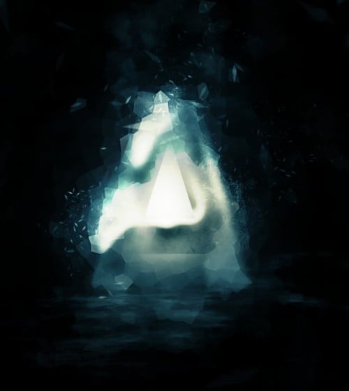 4 change blending mode 500x560 Design a Shattered Crystal Text with Great Lighting Effect in Photoshop