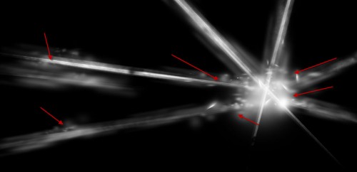 4 paint 500x242 Create Realistic Laser Beam Effect Inspired by Battlefield 3 Cover Art in Photoshop 