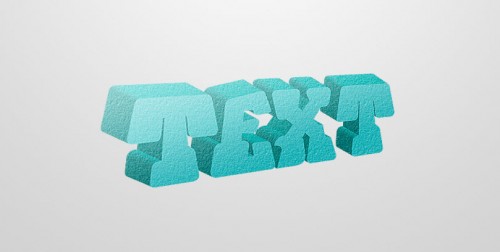 1 effect 500x252 Design a Snowy Arctic Text Effect in Photoshop