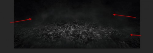 1 effect 2 500x175 Create a Surreal Burning Tree Scene with Falling Particle Effect in Photoshop