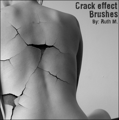 Crack Effect Brushes by funerals0ng Fantastic Free Photoshop Brushsets for Photo Manipulation   Part II