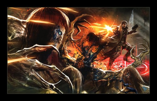 ewww   witches by dave wilkins d3l08pv 1 500x323 Imagination Unleashed: Best of PSD Vault DeviantART Group – Vol. 38