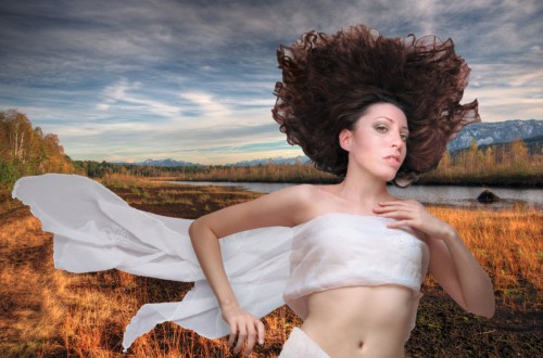 1 effect2 500x330 Quick and Effective Hair Extraction Techinque via Refine Mask in Photoshop (CS5+)