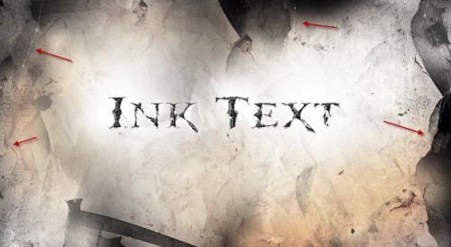 4 dup 500x274 Create a Dissolved Ancient Ink Text Effect in Photoshop