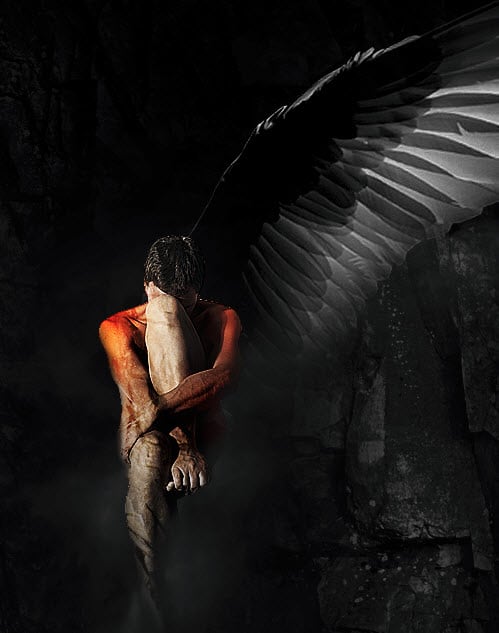 4 effect1 Design a One Winged Fallen Angel Scene in Photoshop